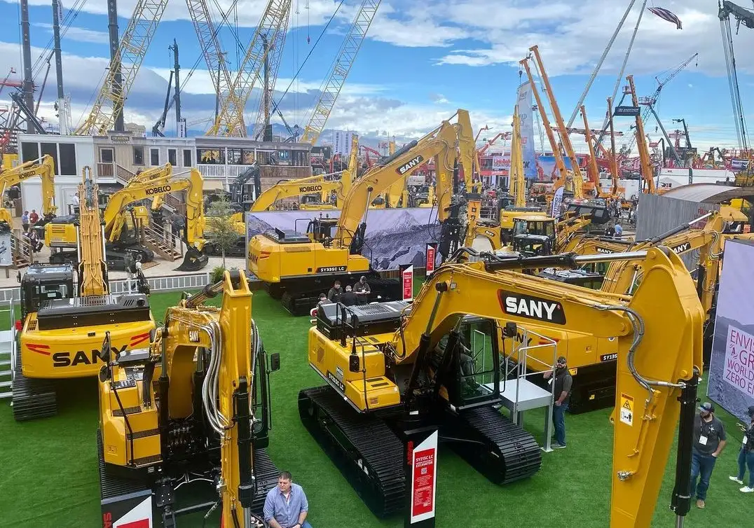 SANY представила новейшее строительное оборудование на выставке ConExpo 2023